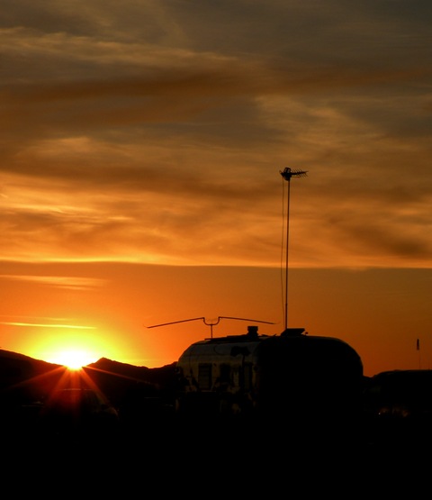 Quartzsite RV Sunset