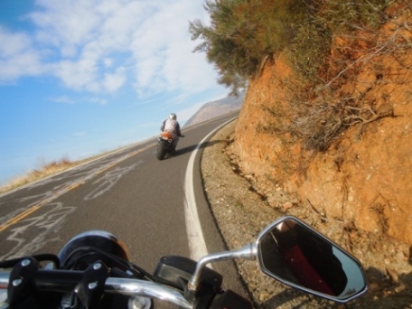 Sport Bike outside Yosemite