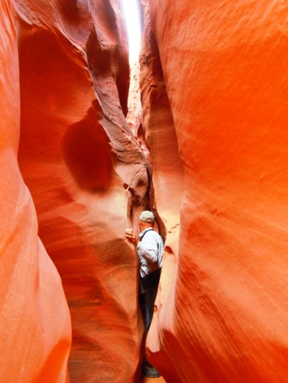 Utah Slot Canyon... Conquer your fear and follow me!